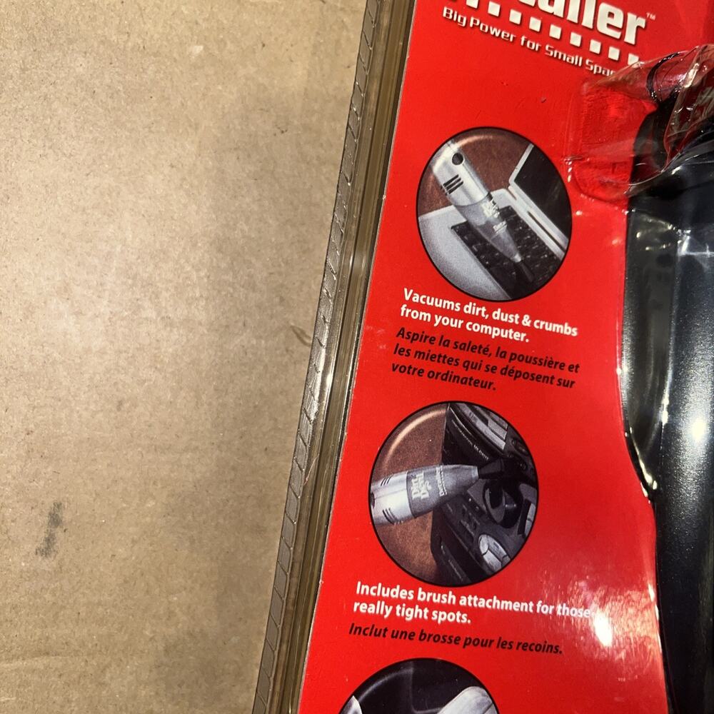 Dirt Devil Detailer Cordless Vacuum CV2000 New Vintage Old Stock 2005 Sealed - Picture 3 of 5